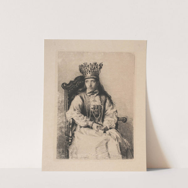 A Norwegian bride by Carl Bloch