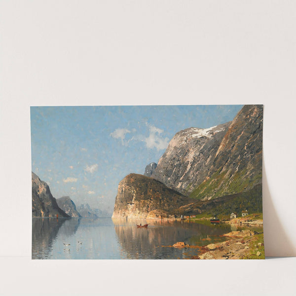 A Norwegian fjord by Adelsteen Normann