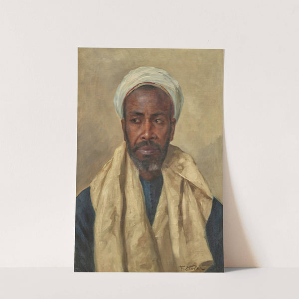 A Nubian Man by Franz Xaver Kosler