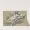 A Nude Woman Reaching to the Right (c. 1769) by François Boucher