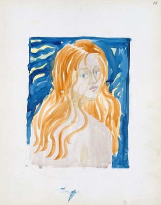 A nude woman with red hair (1895–1897)