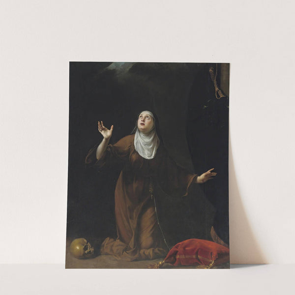 A Nun Saint by Simone Pignoni