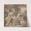 A Nurse with Three Children by Paul Sandby Munn