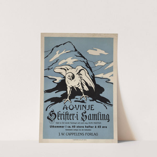 A.O. Vinje Skrifter i samling by Otto Valstad