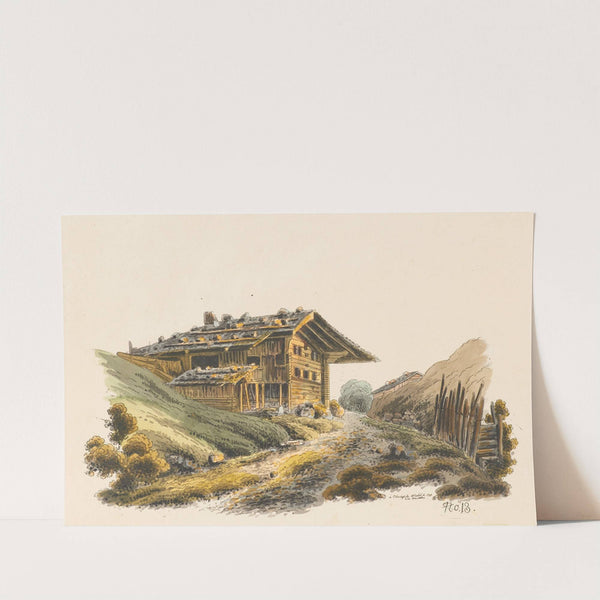 à Oberhassle by Jakob Samuel Weibel