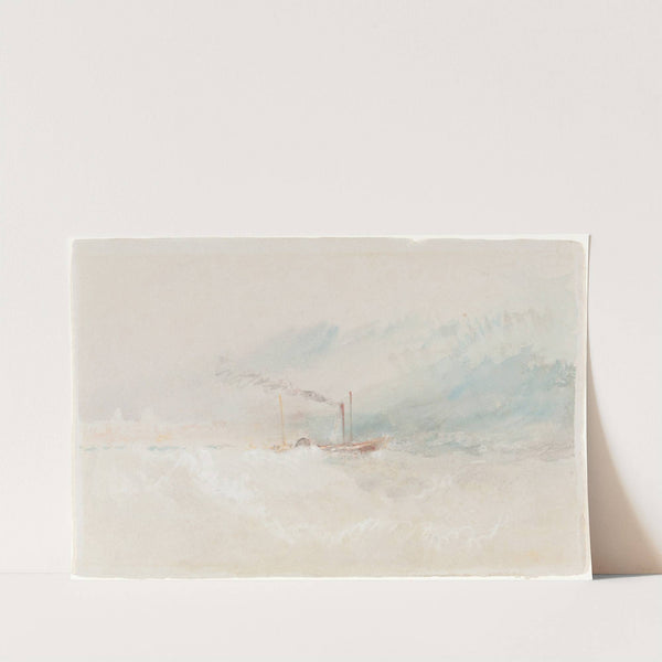 A Packet Boat off Dover by Joseph Mallord William Turner