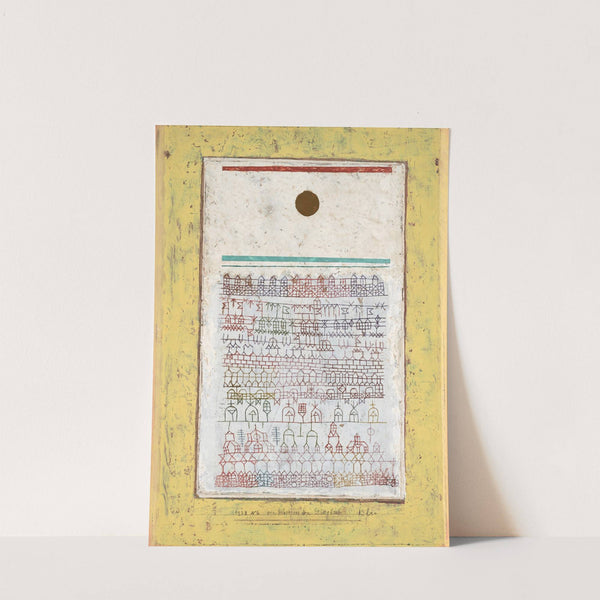 A Page from the Book of Towns by Paul Klee