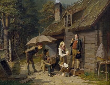 A Painter Studying Abroad