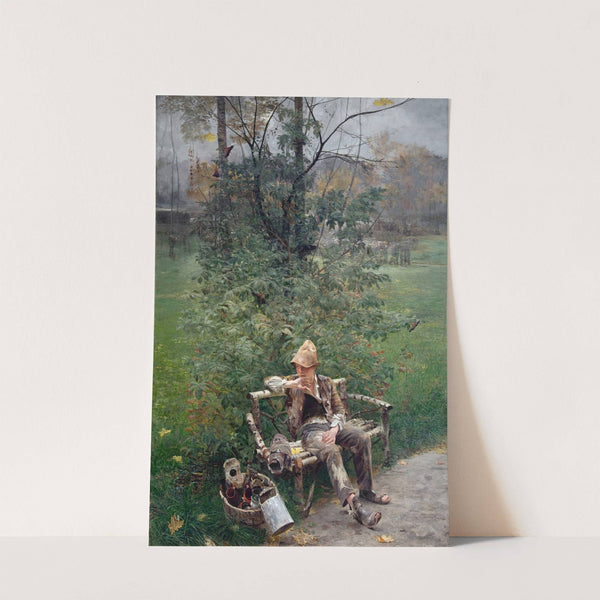 A Painter's Apprentice by Jacek Malczewski