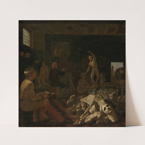 A Painter’s Studio (c. 1646 - c. 1650) by Michael Sweerts