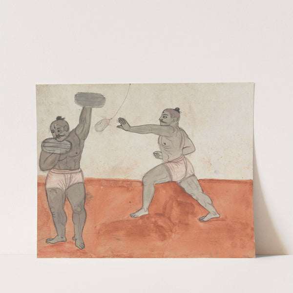 A Pair of Jeyties by Gangaram Chintaman Tambat