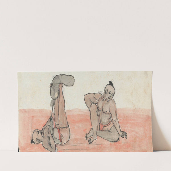 A Pair of Jeyties. by Gangaram Chintaman Tambat