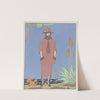 A palm beach ; Tailleur, de Worth (1921) by George Barbier