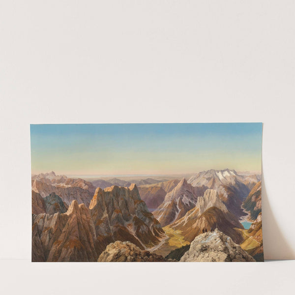 A Panorama from the Mangart in the Julian Alps 2 by Markus Pernhart