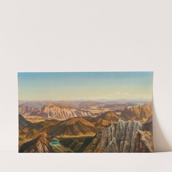 A Panorama from the Mangart in the Julian Alps 3 by Markus Pernhart