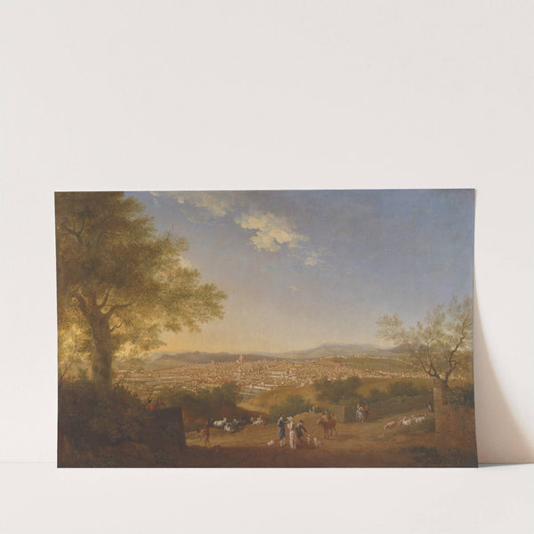 A Panoramic View of Florence from Bellosguardo by Thomas Patch