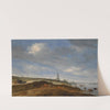 A Panoramic View Of Rhenen From The Banks Of The Rhine To The West Of The City by Salomon van Ruysdael