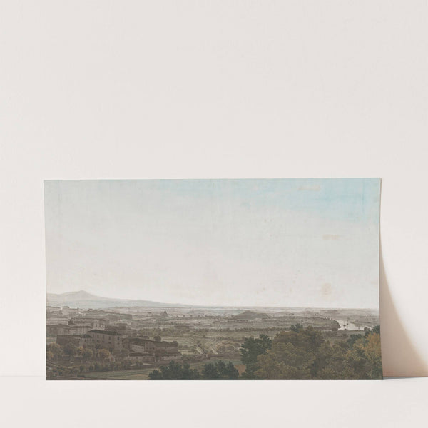 A panoramic view of Rome from the Aventine Hill towards the South by Giovanni Battista Lusieri