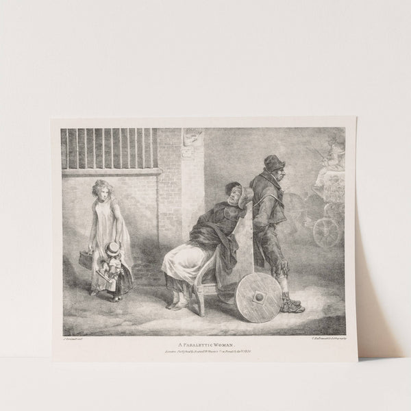 A Paraleytic Woman (1821) by Théodore Géricault