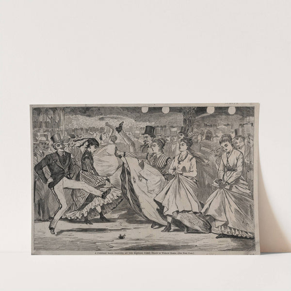 A Parisian Ball – Dancing at the Mabille, Paris (1867) by Winslow Homer