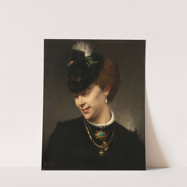 A Parisian Lady by Hugo Salmson