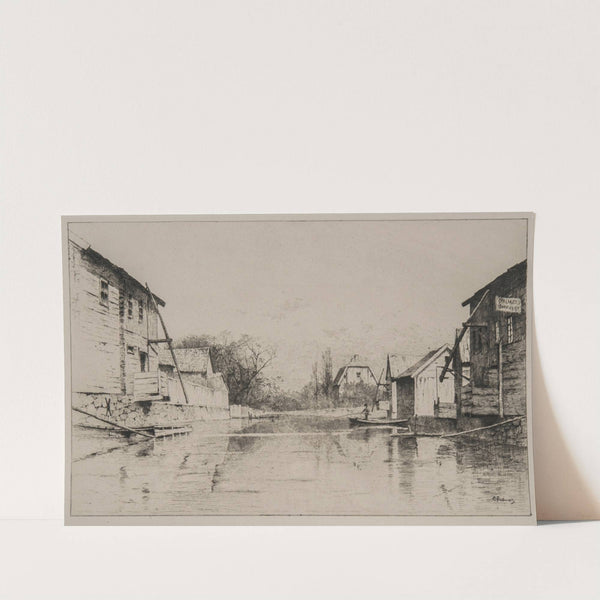 A Part of Köpingsån (1888) by Karl Samuel Flodman