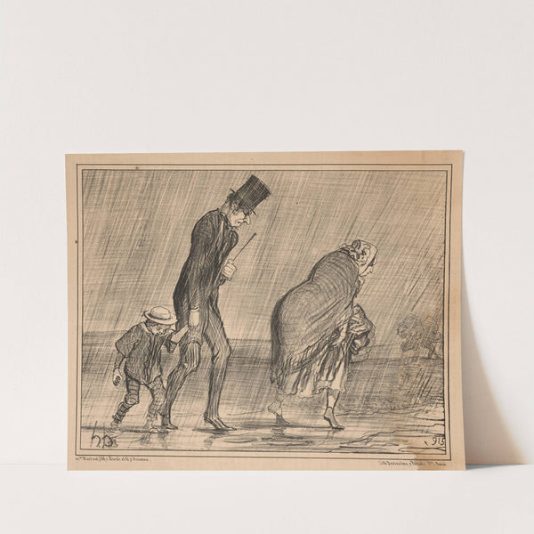 A part of the countryside in the pretty month of May (1856) by Honoré Daumier