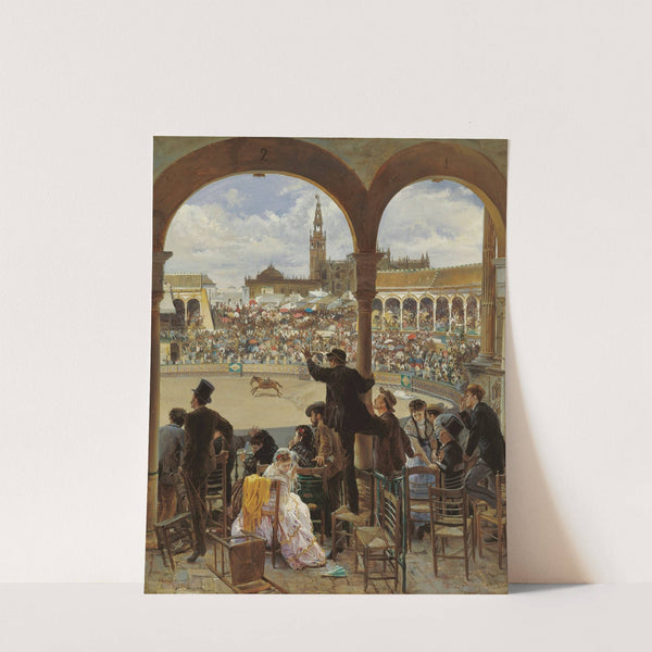 A Pass in the Bullring (1870) by José Jiménez y Aranda