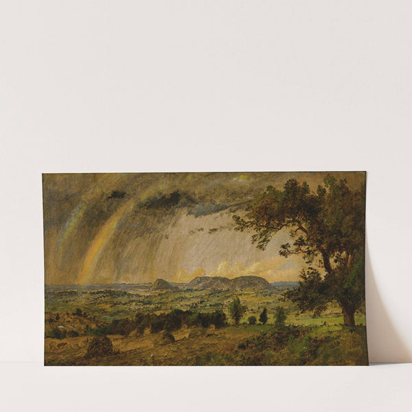 A PassingShower Over Mts. Adam And Eve (1896) by Jasper Francis Cropsey