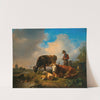 A Pastoral Idyll (1831) by Eugène Joseph Verboeckhoven