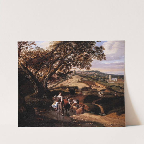 A Pastoral Landscape by Jan Siberechts