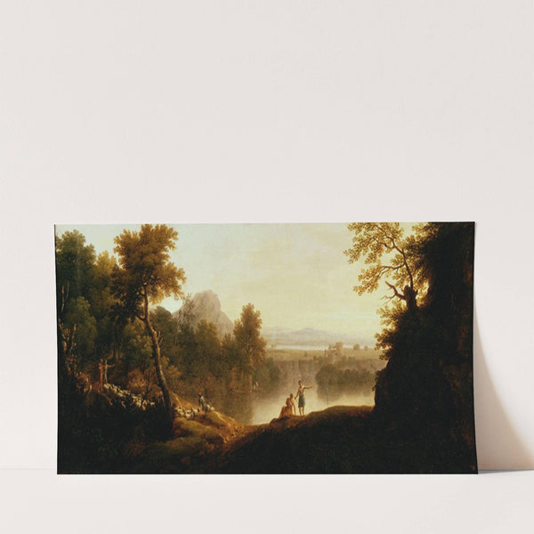 A Pastoral Landscape with Shepherds and their Flocks (1744) by George Lambert