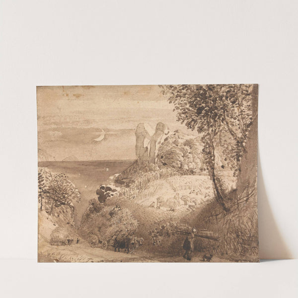 A Pastoral Scene by Samuel Palmer