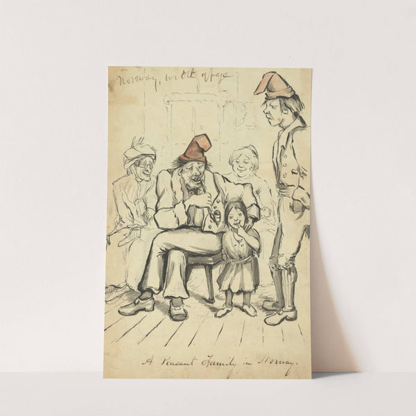 A peasant family in Norway by Bayard Taylor