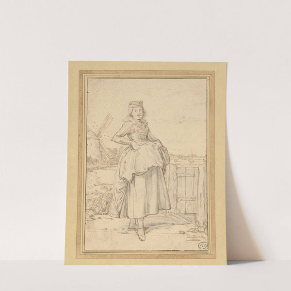 A Peasant Girl from Alkmaar by Willem Pietersz. Buytewech