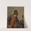A peasant smoking by Adriaen van Ostade
