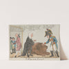 A Peep at the Lion (1802) by George Moutard Woodward