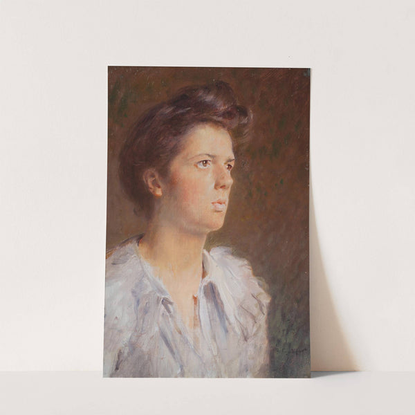 A Pensive Look by François Guiguet