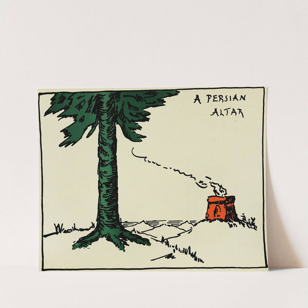 A Persian Altar by Hendrik Willem Van Loon