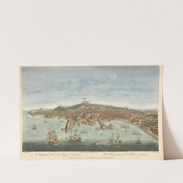 A Perspective View of the City of Naples by Thomas Bowles III