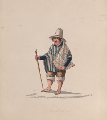 A Peruvian man