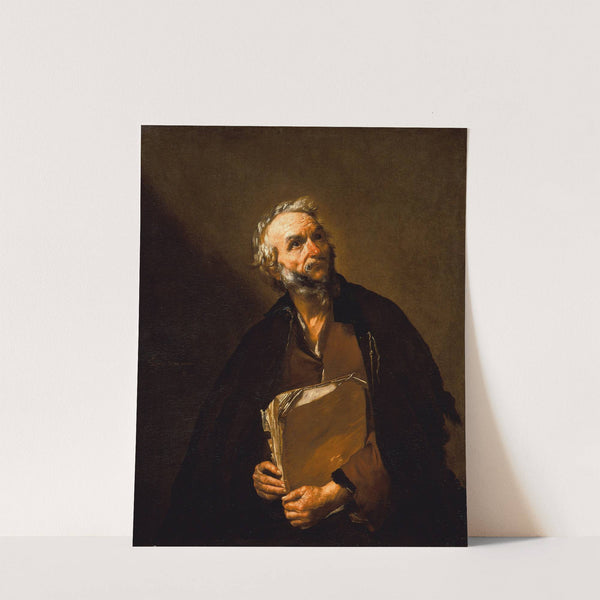 A Philosopher (1637) by Jusepe de Ribera