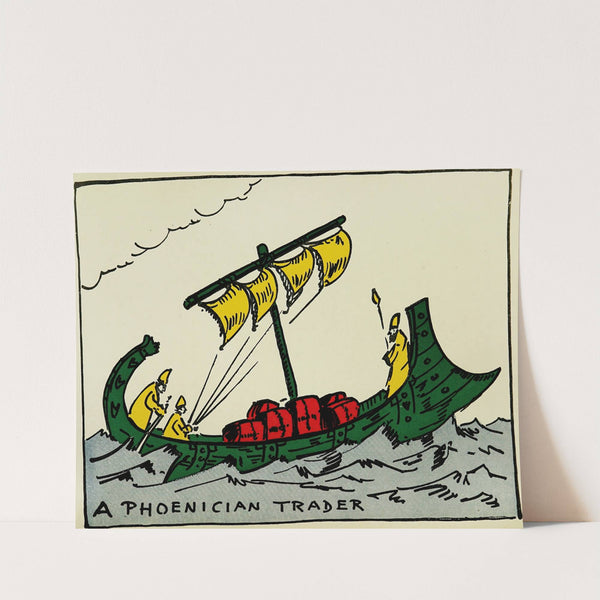 A Phoenician trader by Hendrik Willem Van Loon