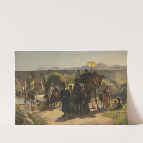 A Pilgrimage to the Jordan (at the Greek Easter) by Edwin Lord Weeks