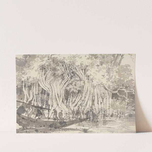 A Pipul Tree by George Chinnery