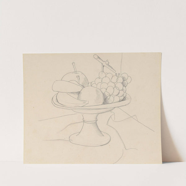 A platter of fruit (1925) by Christopher Wood