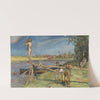 A Pleasant Bathing-Place by Carl Larsson