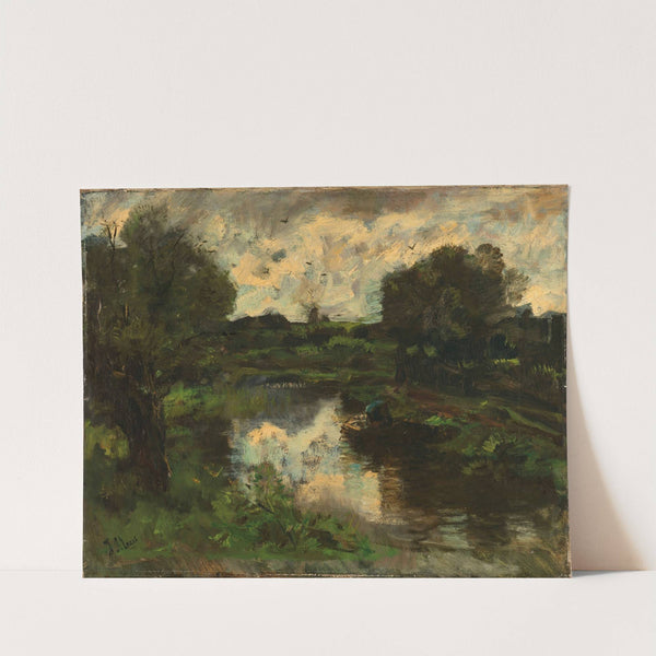 A Polder Landscape after a Thunderstorm by Jacob Maris