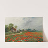 A Poppy Field with Daisies by Adolf Kaufmann