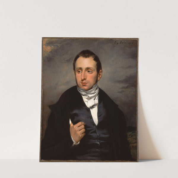 A Portrait of Dr. François-Marie Desmaisons (ca. between 1832 and 1833) by Eugène Delacroix